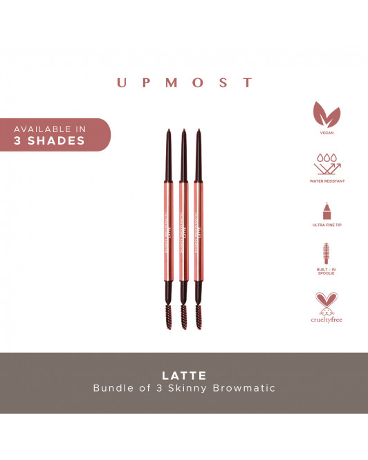 Upmost Bundle 3 Skinny Browmatic Latte