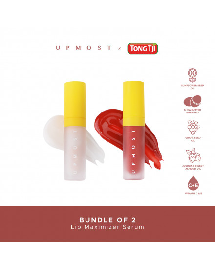 Bundle of 2 Upmost X Tong Tji Lip Maximizer Serum